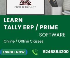 TALLY ERP/PRIME TRAINING - BEST ACCOUNTING SOFTWARE
