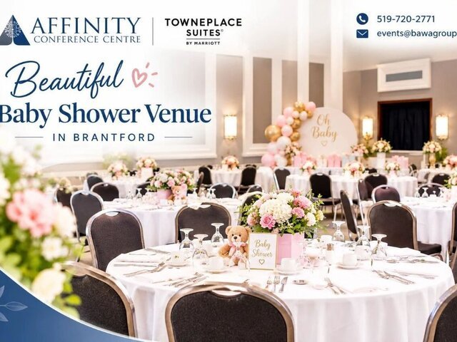 Baby Shower Venue In Brantford | Affinity Conference Centre