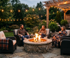Fire Pit Installation Ideas for Cozy Backyard Living Spaces