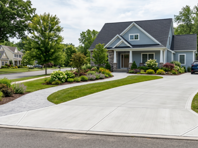 Concrete Driveways & Walkways: Durable Solutions for NY Homes