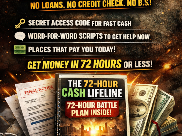 THE 72-HOUR CASH LIFELINE