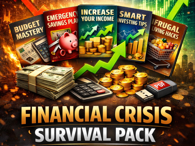 Financial Crisis Survival Pack – Guides to Get Back on Track