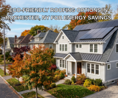 Eco-Friendly Roofing Options in Rochester, NY for Energy Savings