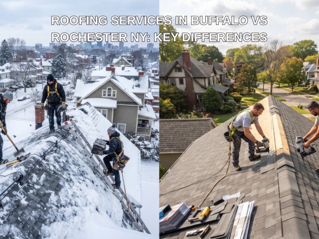 Roofing Services in Rochester vs Buffalo NY: Key Differences