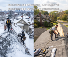 Roofing Services in Rochester vs Buffalo NY: Key Differences